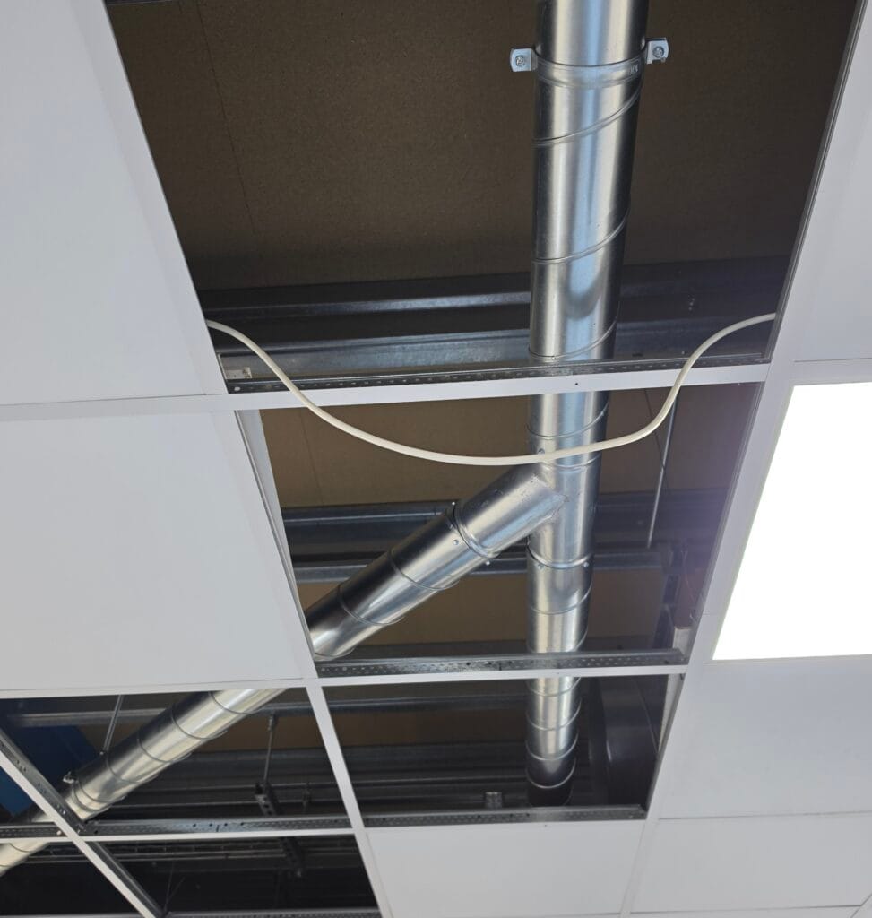 Ducting for fume exhaust