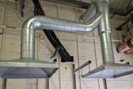 Ventilation system for CoSHH compliance