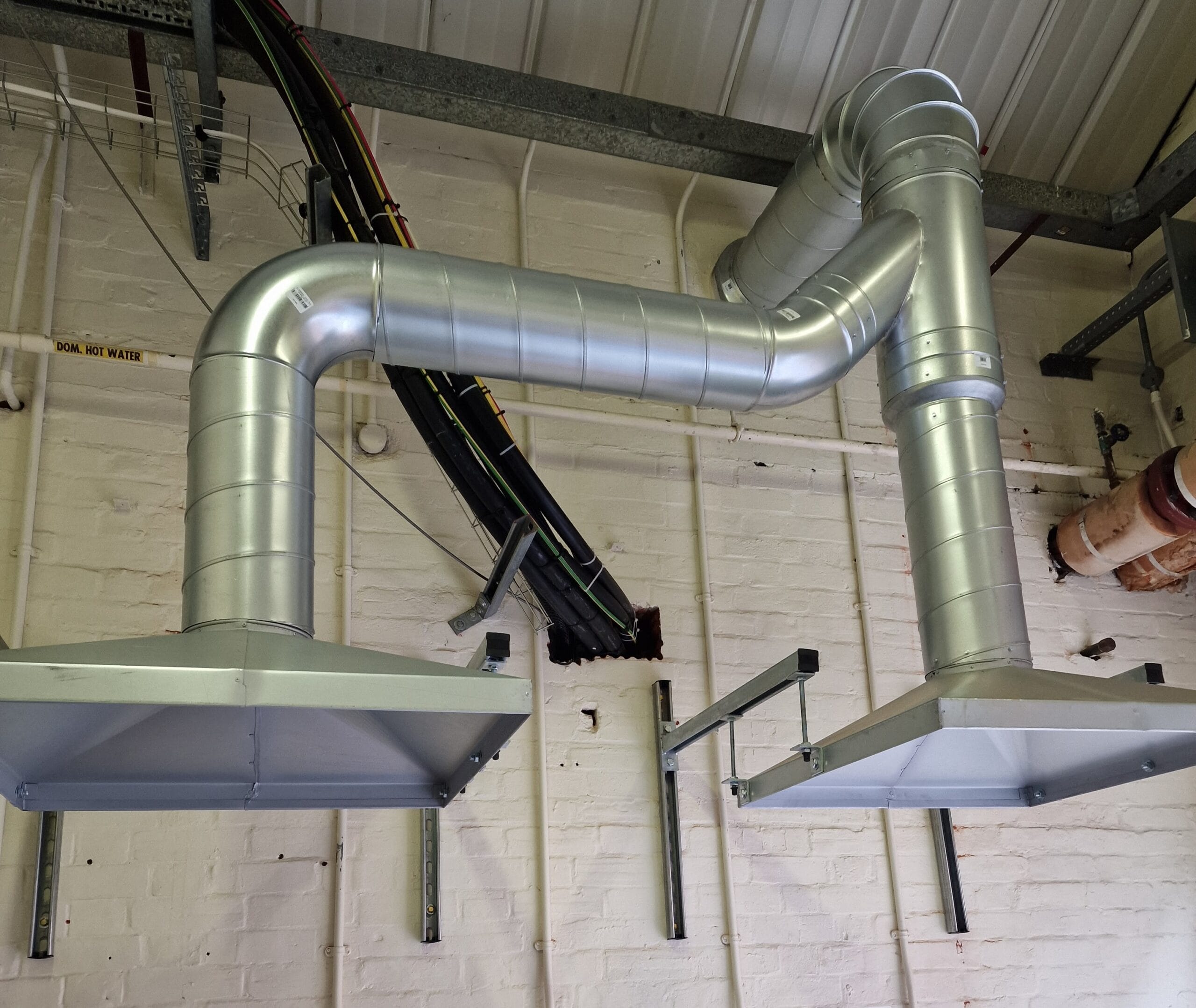 Ventilation system for CoSHH compliance