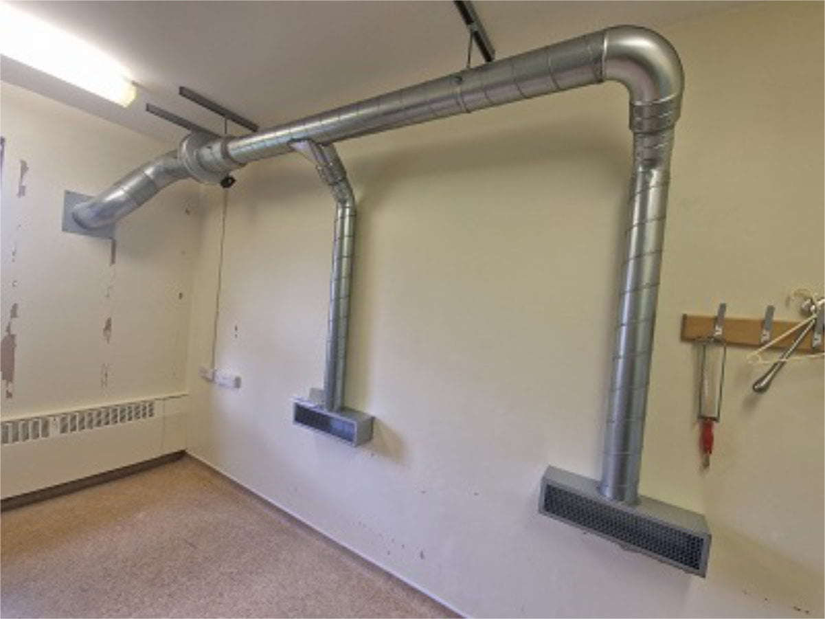 nhs vent to atmosphere system